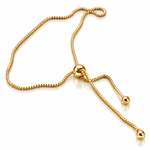 Adjustable Box Chain Bracelet – 925 Sterling Silver - NAFALUXE