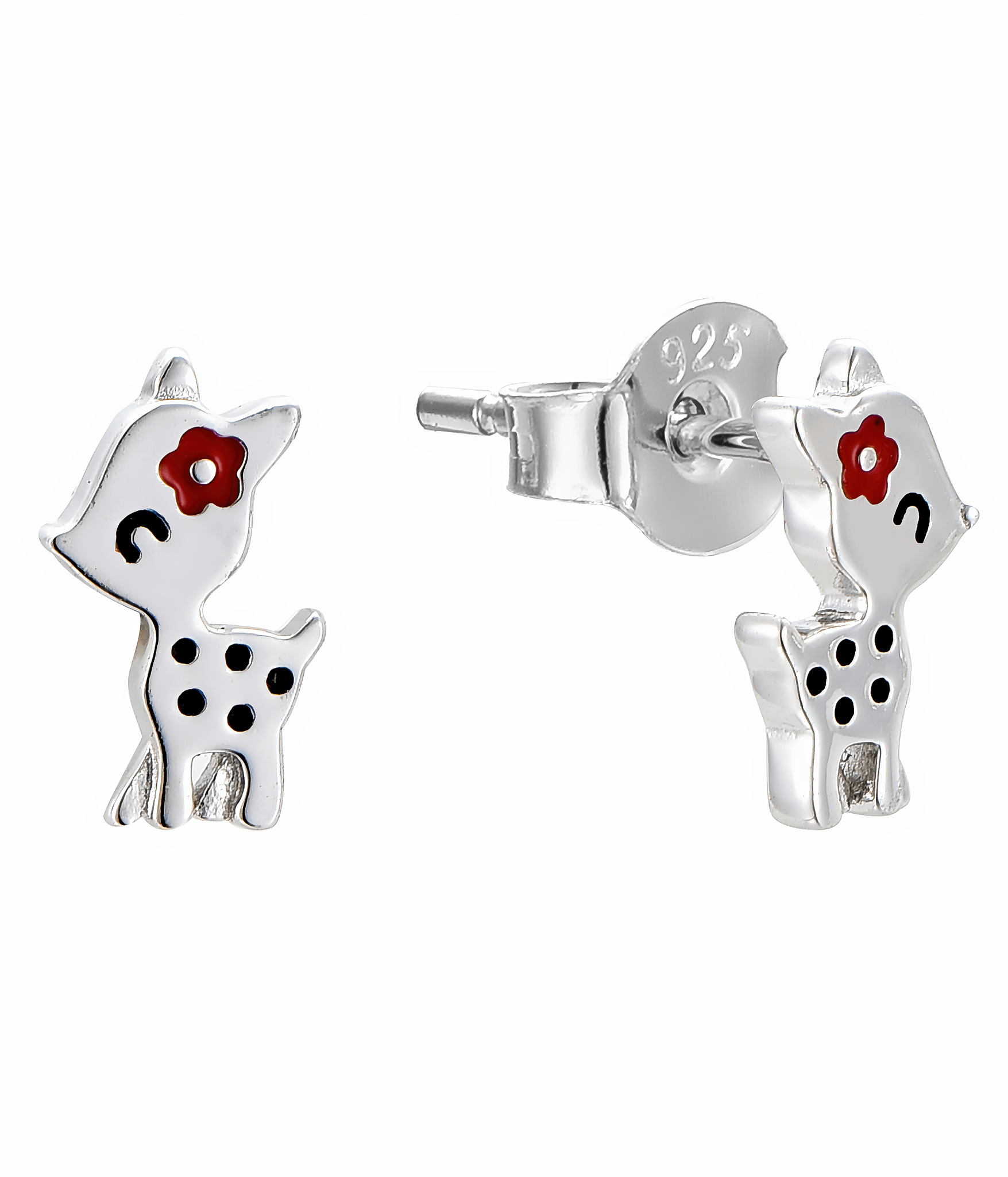 Blossom Deer Stud Earrings - NAFALUXE