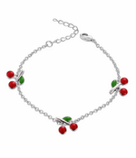 Cherry Charm Bracelet - NAFALUXE
