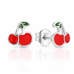 Cherry Stud Earrings - NAFALUXE