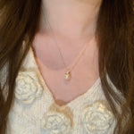 Classic Pearl Elegance Necklace - Sterling Silver 925 - NAFALUXE