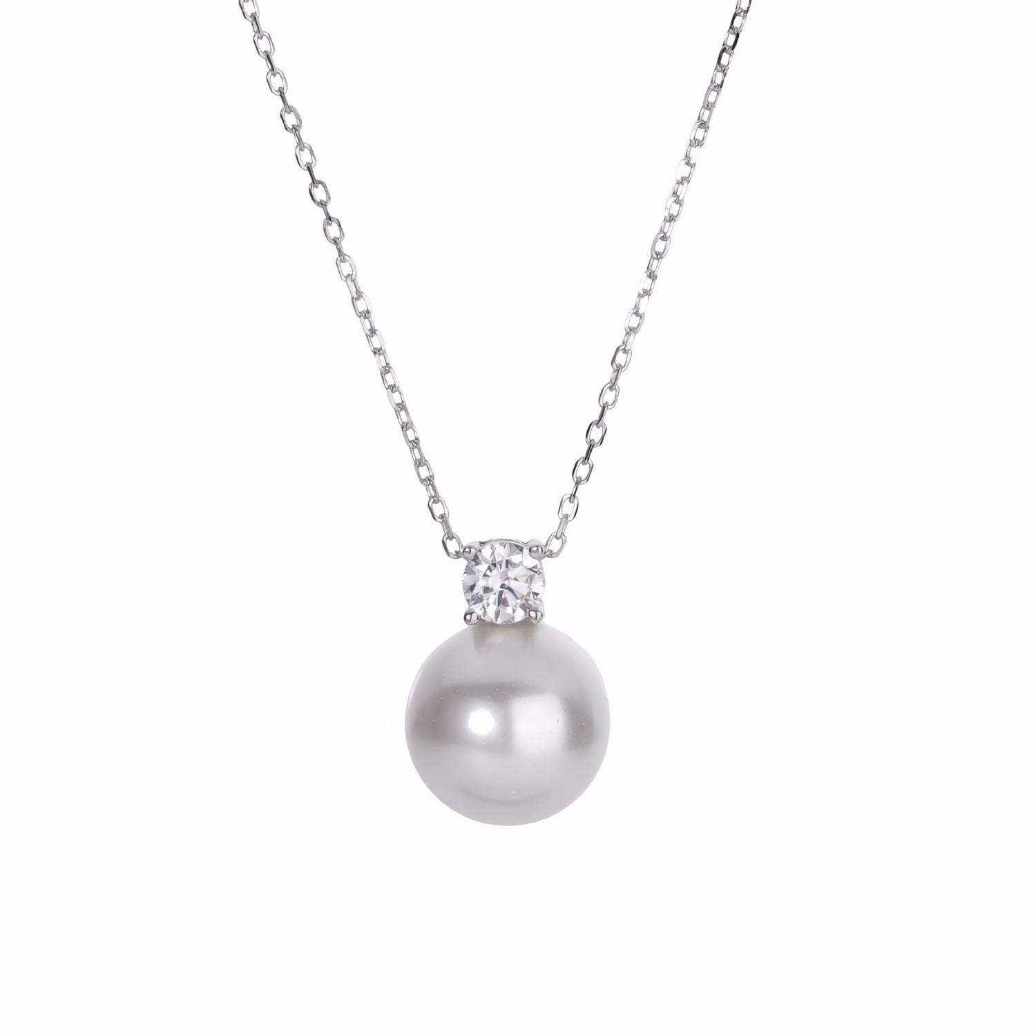 Collana Classic Pearl Elegance - Argento sterling 925 - NAFALUXE
