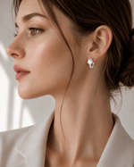 Classic Round Hoop Earrings – 925 Silver - NAFALUXE