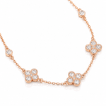 Bracelet Clover CZ – Argent sterling 925 - NAFALUXE