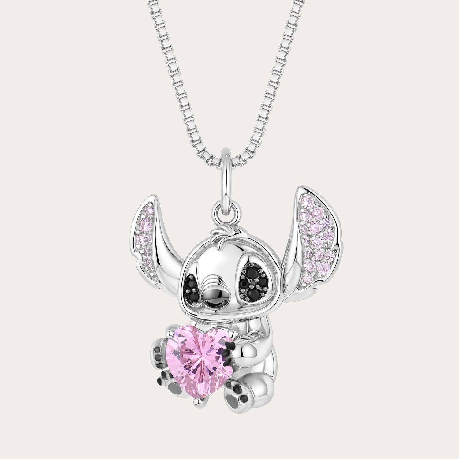 Cute Alien Heart Necklace - NAFALUXE