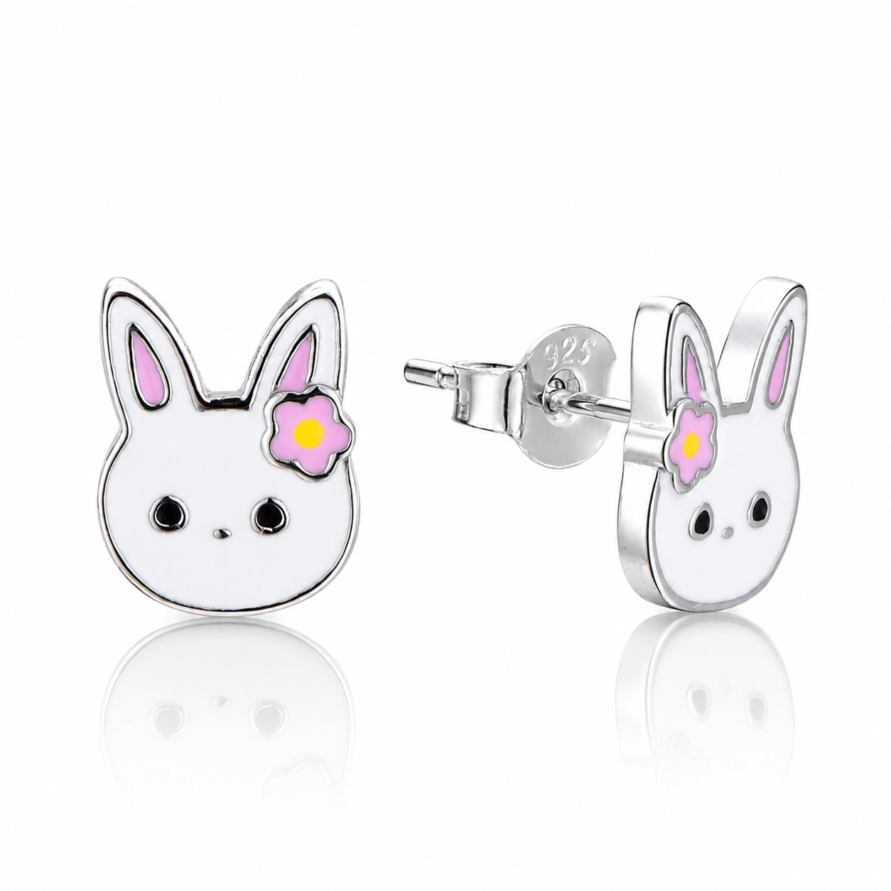 Cute Bunny Stud Earrings - NAFALUXE