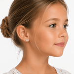 Cute Butterfly Studs – Sterling Silver for Girls - NAFALUXE