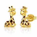Boucles d'oreilles mignonnes en forme de girafe - NAFALUXE