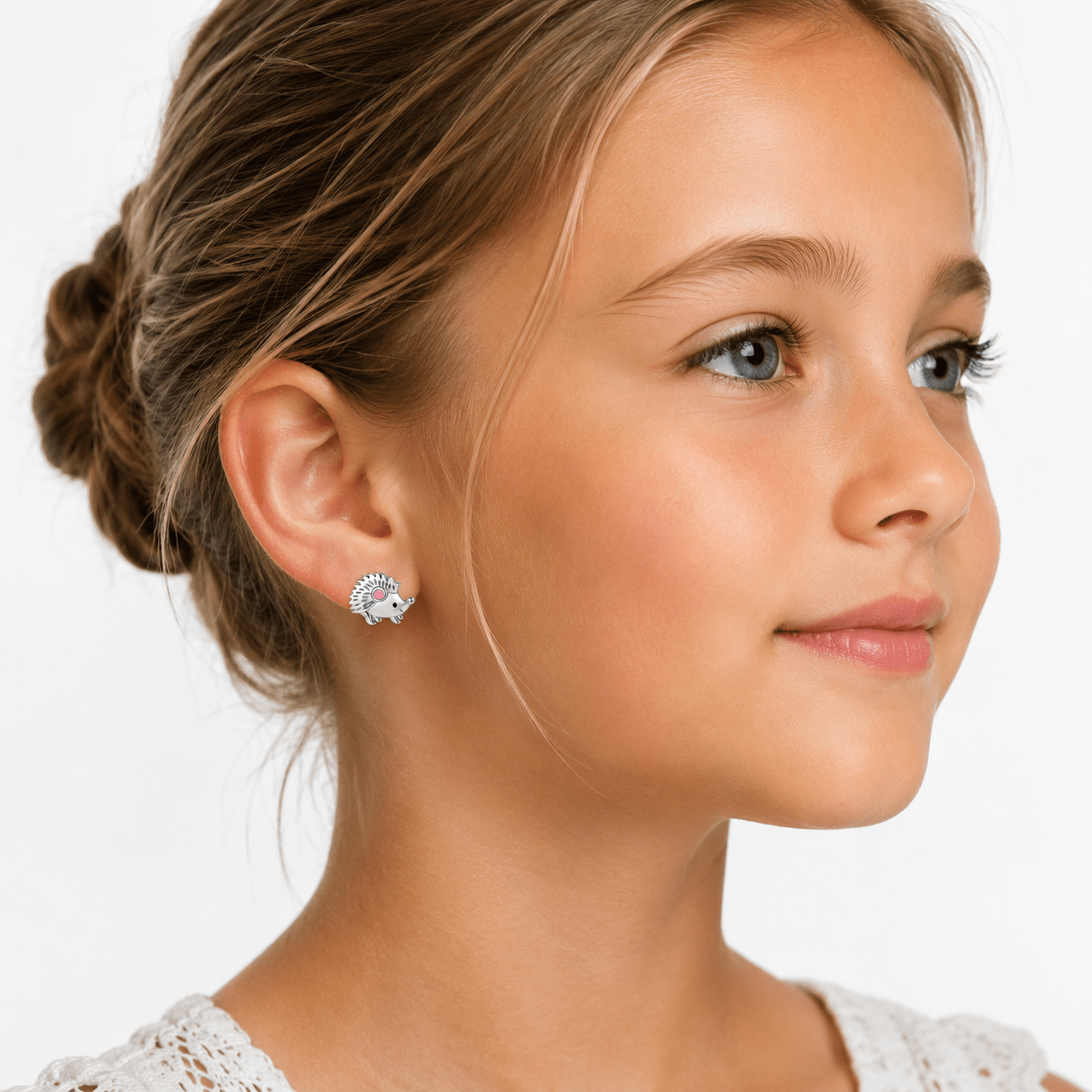Cute Hedgehog Stud Earrings - NAFALUXE