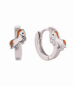 Cute Pony Hoop Earrings - NAFALUXE