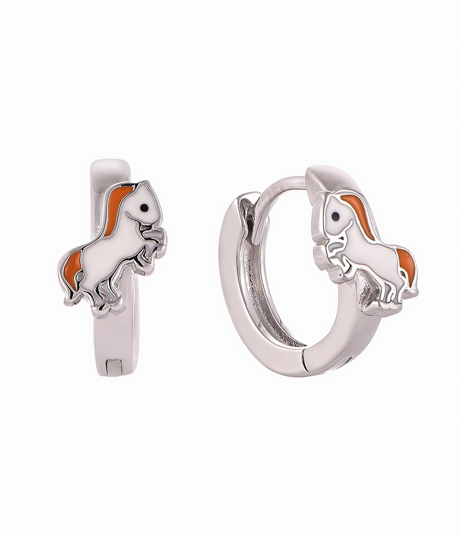 Cute Pony Hoop Earrings - NAFALUXE