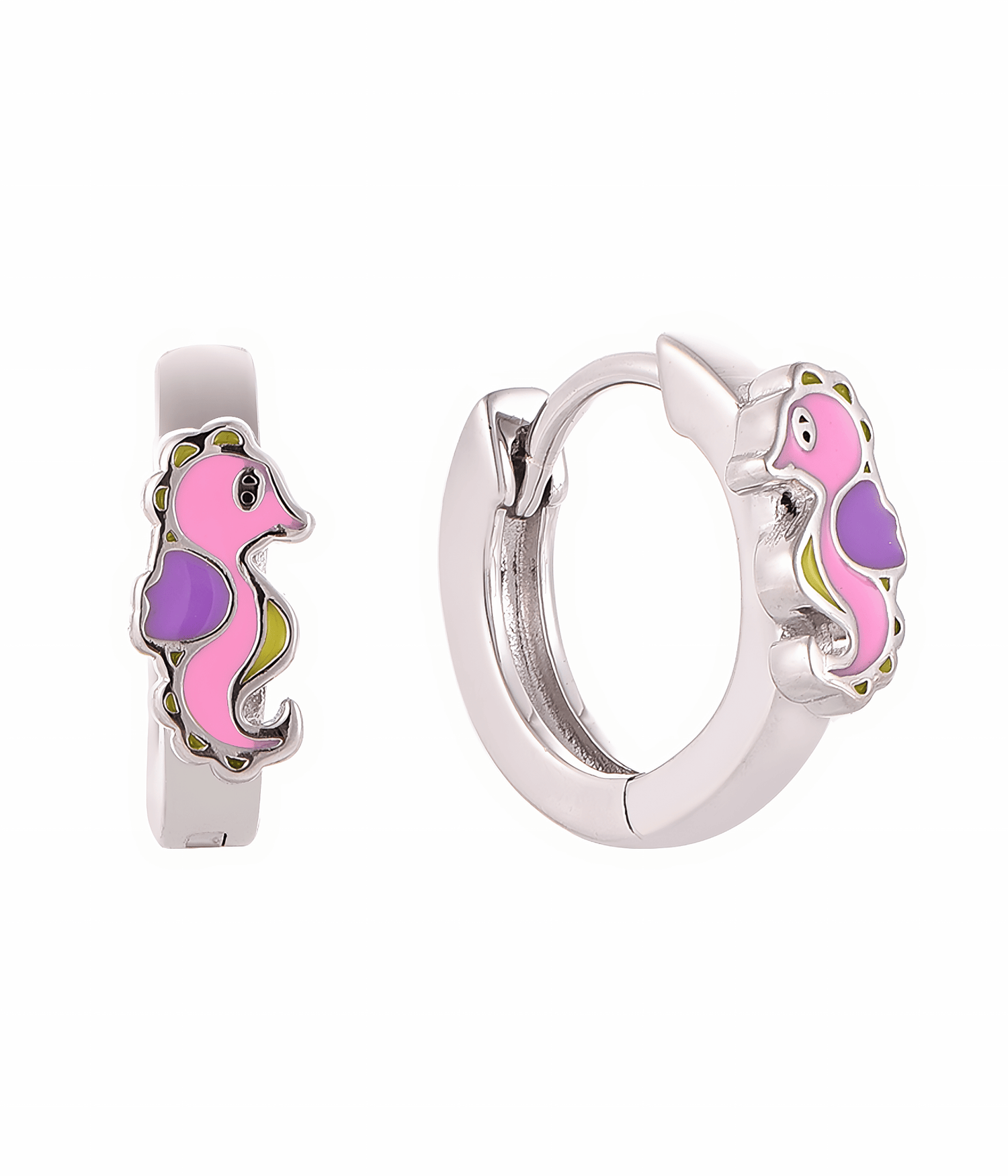 Cute Seahorse Hoop Earrings - NAFALUXE