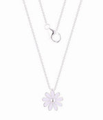 Collier délicat avec marguerite - NAFALUXE