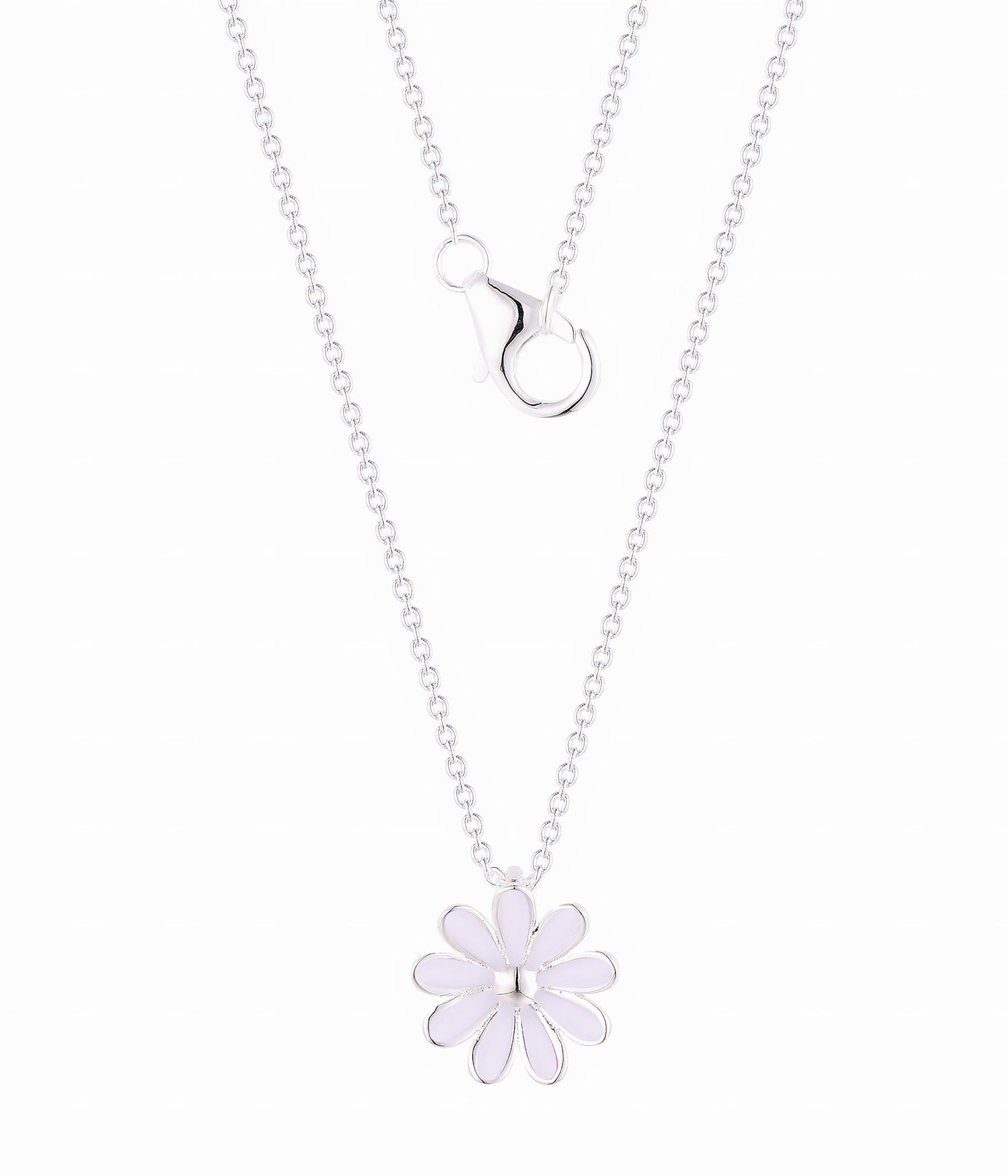Collier délicat avec marguerite - NAFALUXE