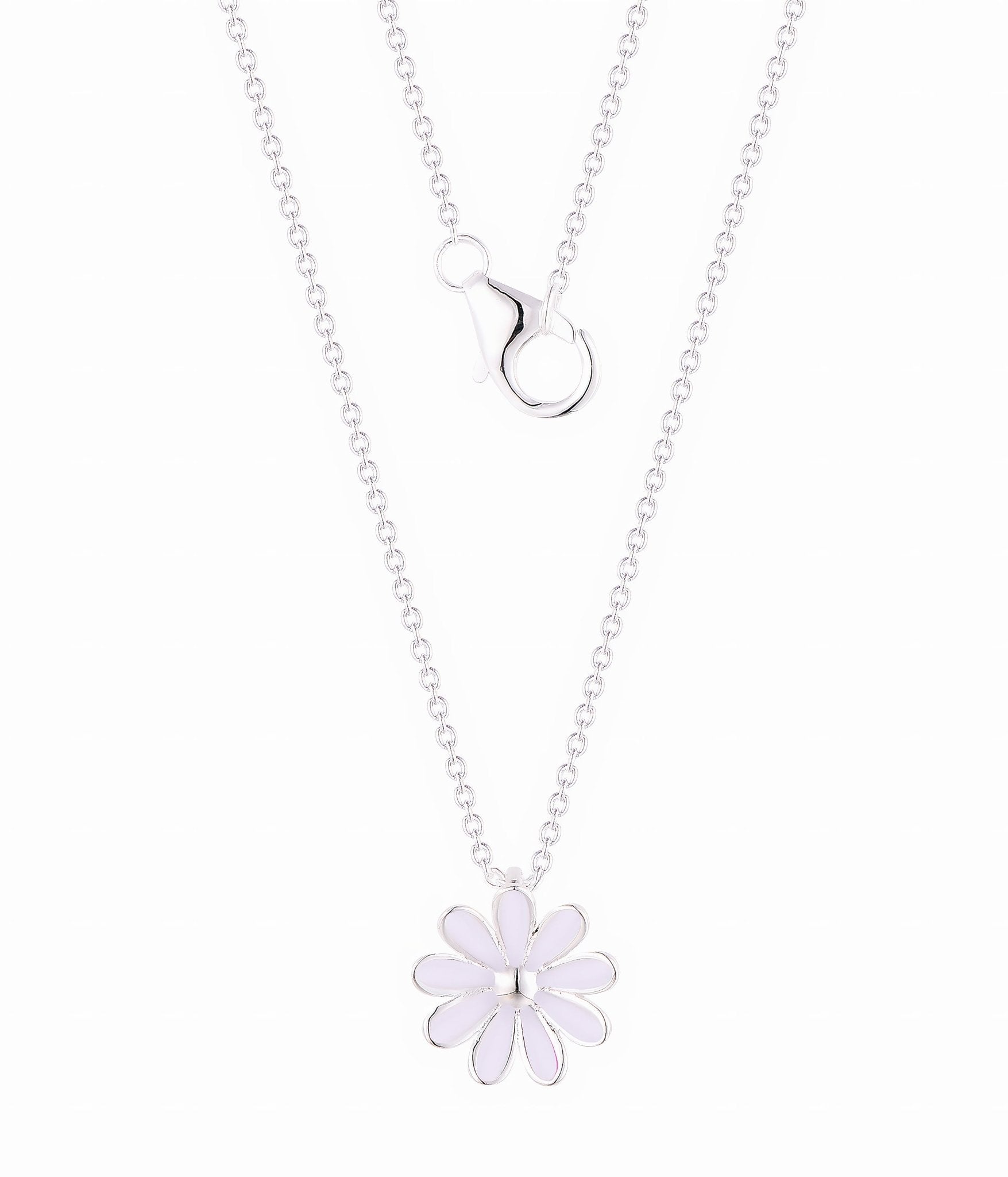 Collier délicat avec marguerite - NAFALUXE