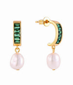 Emerald Pearl Elegance Jewelry Set - NAFALUXE