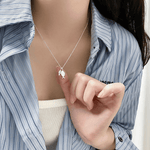 Fish CZ Pendant Necklace – 925 Sterling Silver - NAFALUXE