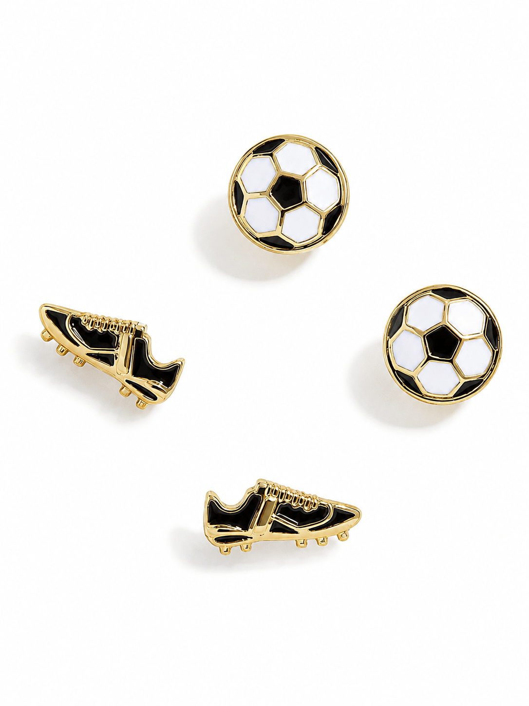 Football & Soccer Boot Stud Earrings Set - NAFALUXE