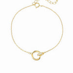 Golden Harmony Circle Bracelet - NAFALUXE