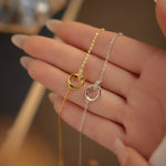 Golden Harmony Circle Bracelet - NAFALUXE