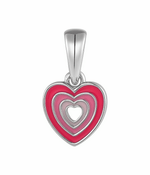 Layered Heart Necklace - NAFALUXE