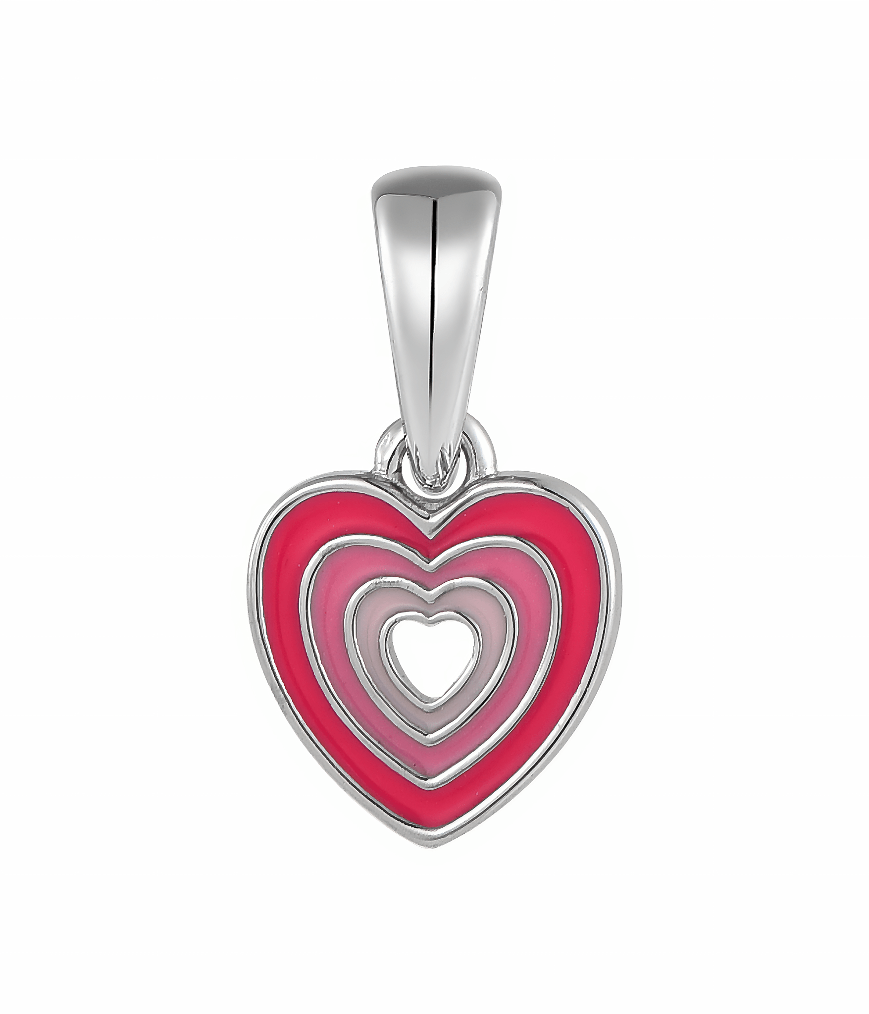 Layered Heart Necklace - NAFALUXE