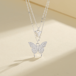 Luna Butterfly Necklace - NAFALUXE
