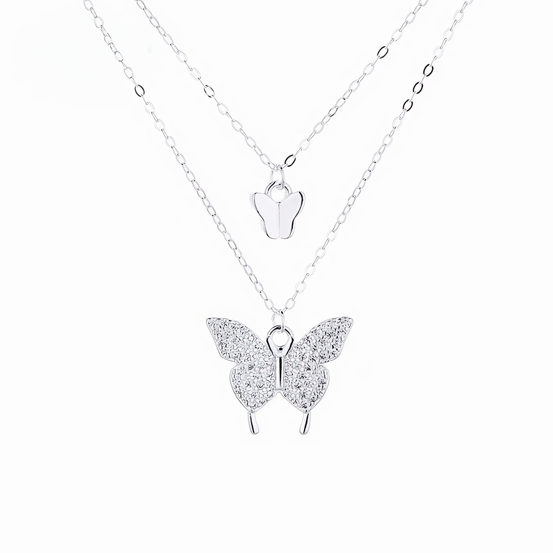 Luna Butterfly Necklace - NAFALUXE