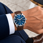 Mathey-Tissot Ares Chrono H197CHALBU – Men's Swiss Chronograph Watch - NAFALUXE
