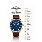 Mathey-Tissot Ares Chrono H197CHALBU – Men's Swiss Chronograph Watch - NAFALUXE