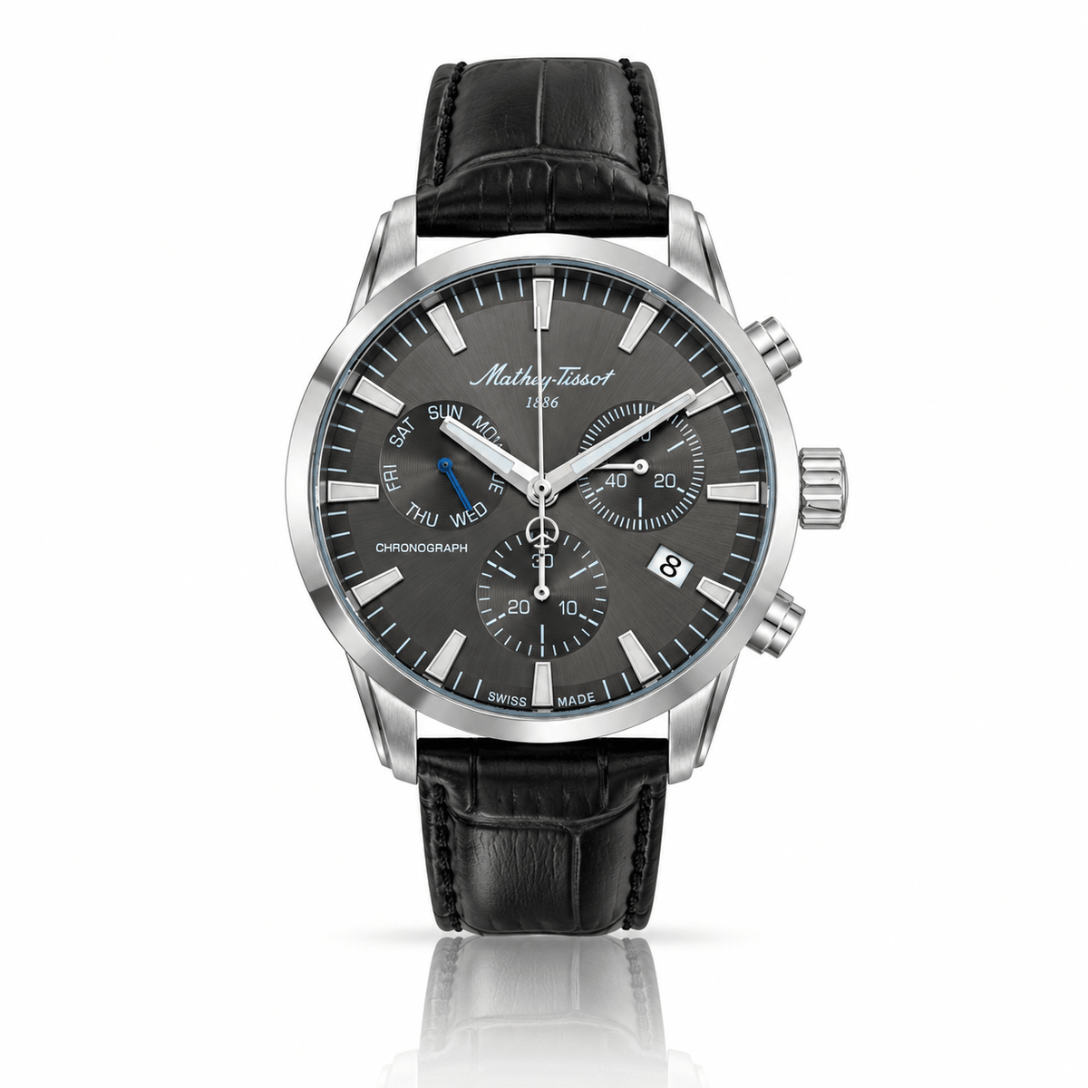 Mathey-Tissot Ares Chrono H197CHALS – Men's Swiss Made Chronograph Watch - NAFALUXE