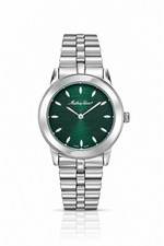 Mathey-Tissot Artemis D10860AV – Women's Swiss Made Quartz Watch | Green Dial | Silver Stainless Steel - NAFALUXE