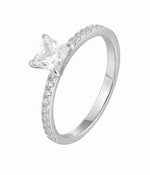 Princess Cut Solitaire Ring - NAFALUXE