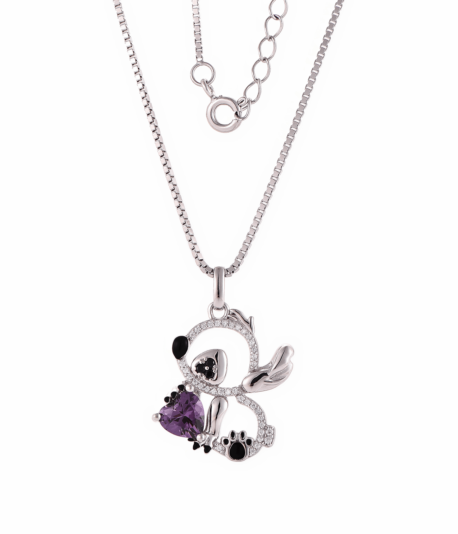 Collier pour chiot « Purple Heart » - NAFALUXE