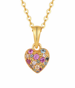 Collana Cuore Arcobaleno - NAFALUXE