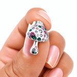 Boucles d'oreilles « Champignons arc-en-ciel » - NAFALUXE