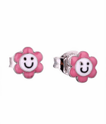 Boucles d'oreilles clous « Smiley Flower » - NAFALUXE
