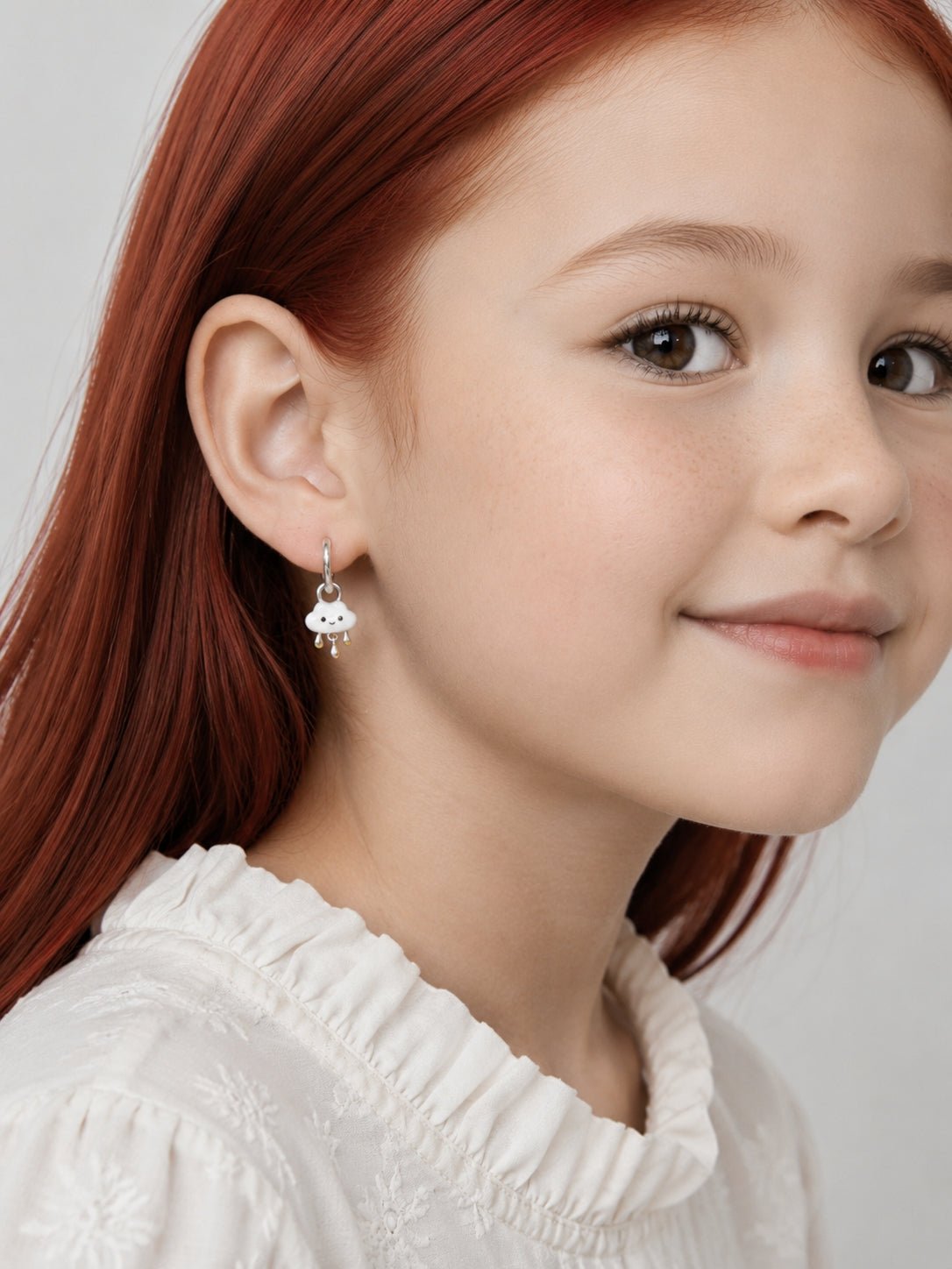 Argento sterling 925 con smalto e zirconi rosa - NAFALUXE
