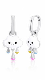 Argento sterling 925 con smalto e zirconi rosa - NAFALUXE