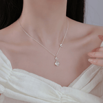 Whispers of Nature – Butterfly Pendant with Gem Drop - NAFALUXE